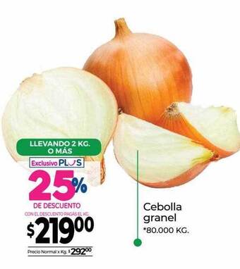 La Anonima Cebolla granel oferta