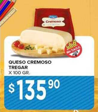 Supermercados Mayor Queso cremoso tregar oferta