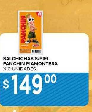 Supermercados Mayor Salchichas s piel panchin piamontesa oferta