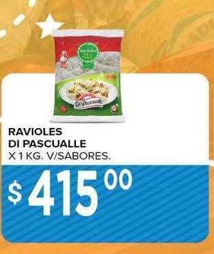 Supermercados Mayor Ravioles di pascualle oferta