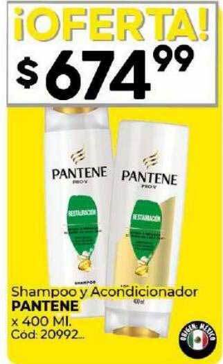 Diarco Shampoo y acondicionador pantene oferta
