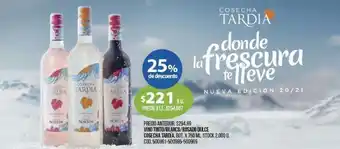 Coto Cosecha Tardía Vino Tinto/Blanco/Rosado Dulce x 750ml oferta