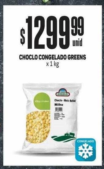 Makro Choclo congelado greens oferta