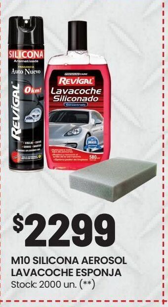 Walmart M10 silicona aerosol lavacoche esponja oferta