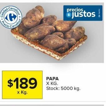 Carrefour Maxi Papa oferta