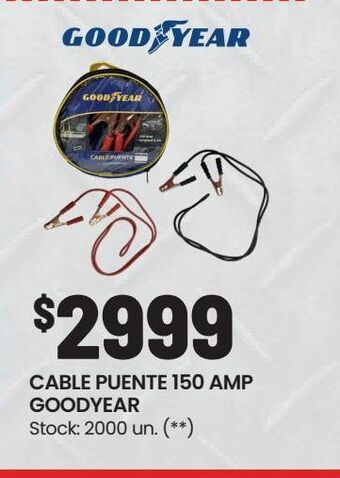Changomas Cable puente 150 amp goodyear oferta