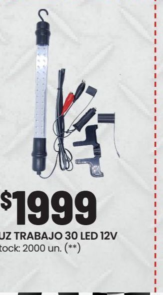Changomas Luz trabajo 30 led 12v oferta