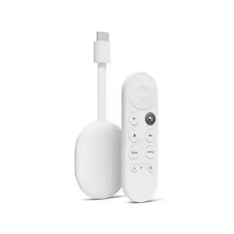 Garbarino Google chromecast 4ta generacion fhd blanco con control oferta