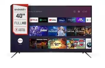 Garbarino Smart tv full hd 40 pulgadas hitachi le40smart21 android voz oferta