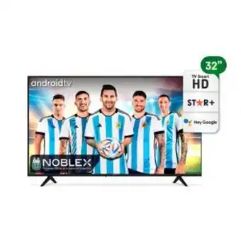 Oscar Barbieri Smart tv 32" android tv noblex dk32x7000 hd oferta