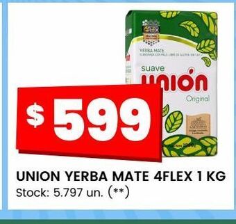 Changomas Yerba mate unión oferta