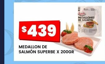 Changomas Medallon de salmón superbe x 200gr oferta