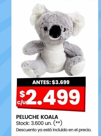 Changomas Peluche koala oferta