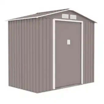 Pinturerías Rex Depósito de jardín galpón armario exterior faro a 213x127x195 cm oferta