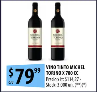Punto Mayorista Vino Tinto Michel Torino x 700 cc oferta