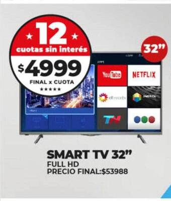 Supermayorista Vital Smart tv 32 oferta