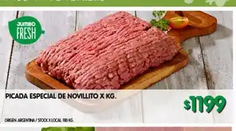 Jumbo Carne picada oferta