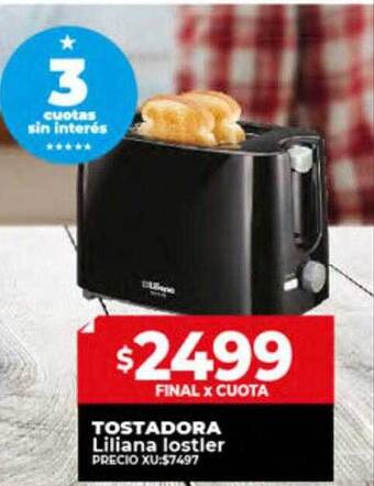 Supermayorista Vital Tostadora liliana lostler oferta