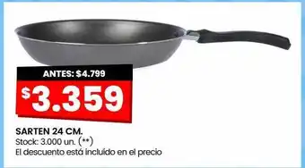 Walmart Sarten 24 cm oferta