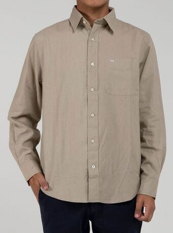 Legacy Camisa lino ml c/bolsillo oferta