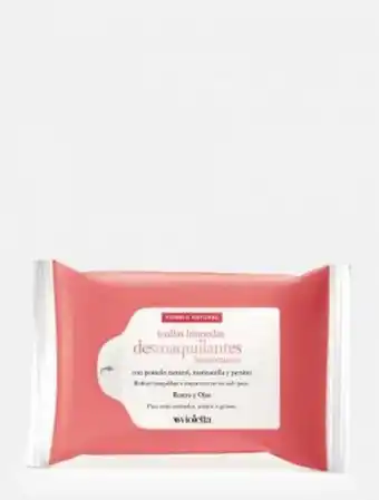 Violetta Fabiani Toallas desmaquillantes humectantes pomelo natural oferta