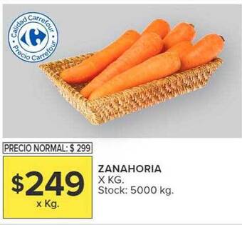 Carrefour Zanahoria oferta