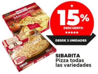 Supermayorista Vital Sibarita Pizza Todas Las Variedades oferta
