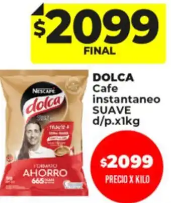 Supermayorista Vital Dolca Cafe Instantaneo Suave 1kg oferta