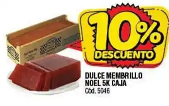 Supermercados Yaguar Dulce Membrillo Noel 5k Caja oferta