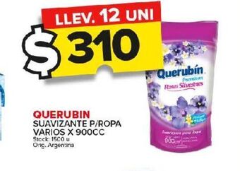 Carrefour Maxi Suavizante querubin oferta