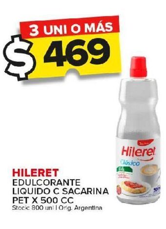 Carrefour Maxi Edulcorante hileret oferta