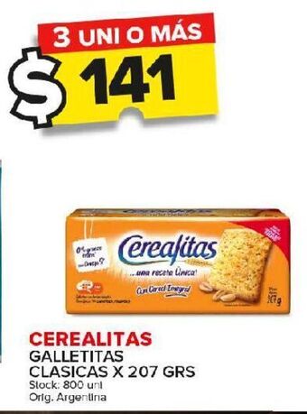 Carrefour Maxi Galletas cerealitas oferta