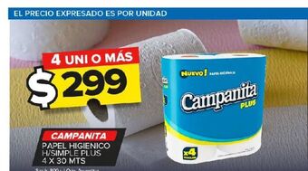 Carrefour Maxi Papel higiénico campanita oferta