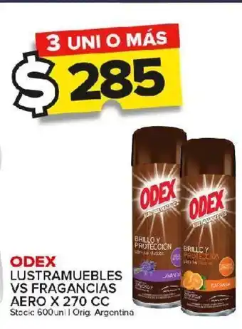 Carrefour Maxi Lustramuebles odex oferta