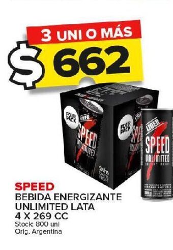 Carrefour Maxi Bebidas speed oferta