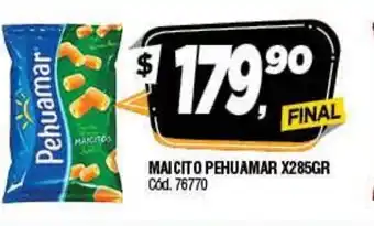 Supermercados Yaguar Pehuamar maicito x 285gr oferta