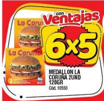 Supermercados Yaguar Medallon La Coruna 2und 120gr oferta