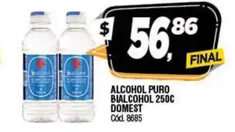 Supermercados Yaguar Alcohol Puro Bialcohol 250c Domest oferta