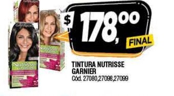 Supermercados Yaguar Tintura Nutrisse Garnier oferta