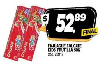 Colgate Enjuague Kids Frutilla 50g