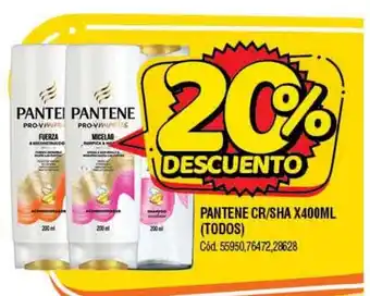 Supermercados Yaguar Pantene Cr/Sha x 400ml oferta