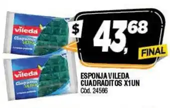 Supermercados Yaguar Vileda Esponja Cuadraditos x 1un oferta