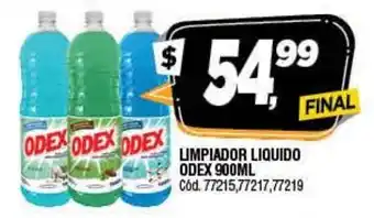 Supermercados Yaguar Odex Limpiador Liquido x 900ml oferta