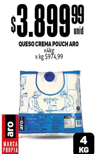 Makro QUeso Crema Pouch Aro 4kg oferta