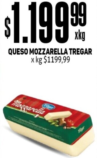 Makro Queso Mozzarella Tregar oferta