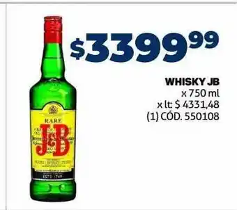 Makro Whisky jb oferta