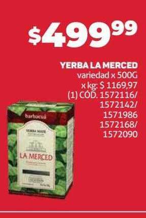 Makro Yerba la merced oferta