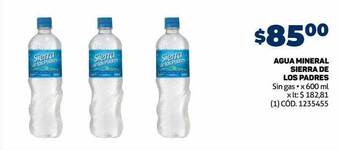 Makro Agua mineral sierra de los padres oferta