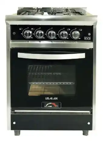 Monumental Hogar Cocina industrial usman 55cm reja fundición oferta