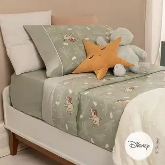 Arredo Juego de sábanas twin size elephant el libro de la selva oferta